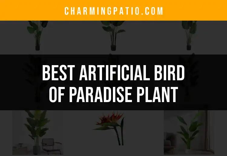 10 Best Artificial Bird of Paradise Plants for Your Green Space