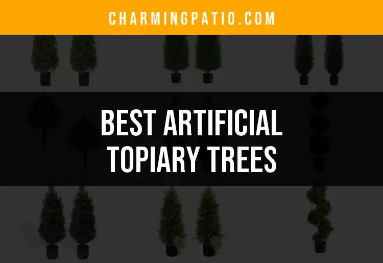 11 Best Artificial Topiary Trees for Perfect Garden Decor