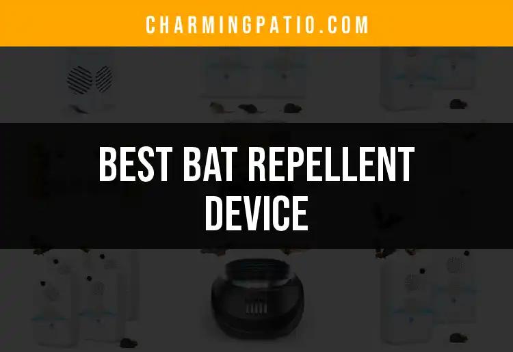 13 Top Bat Repellent Devices to Keep Your Space Clear