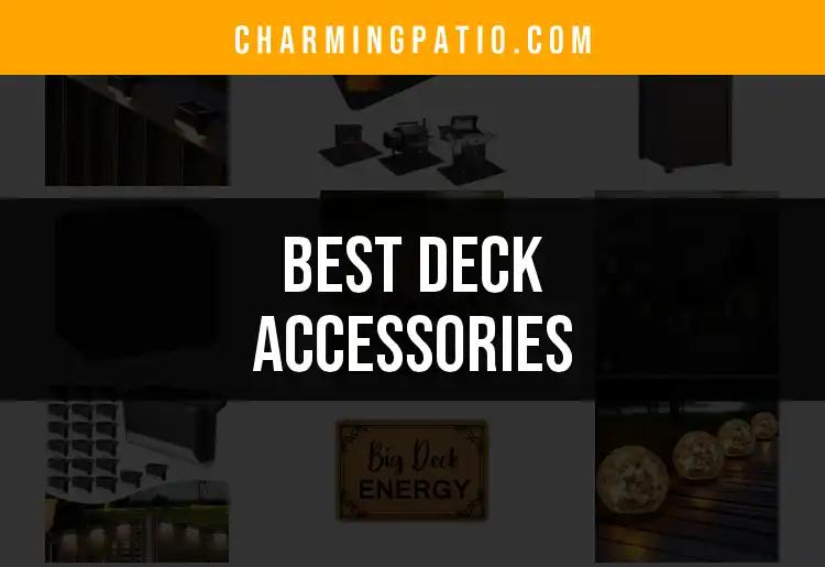 18 Best Deck Accessories for Your Outdoor Oasis