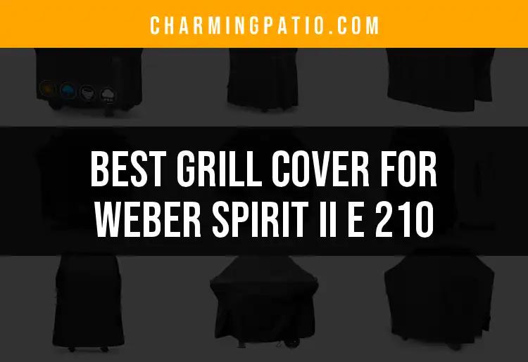 10 Best Grill Covers for Weber Spirit II E 210