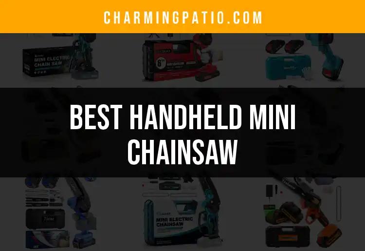 15 Best Handheld Mini Chainsaw Picks for Your Garden Tasks