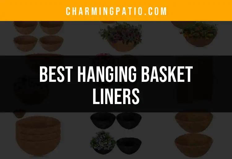 10 Best Hanging Basket Liners for Vibrant Gardens