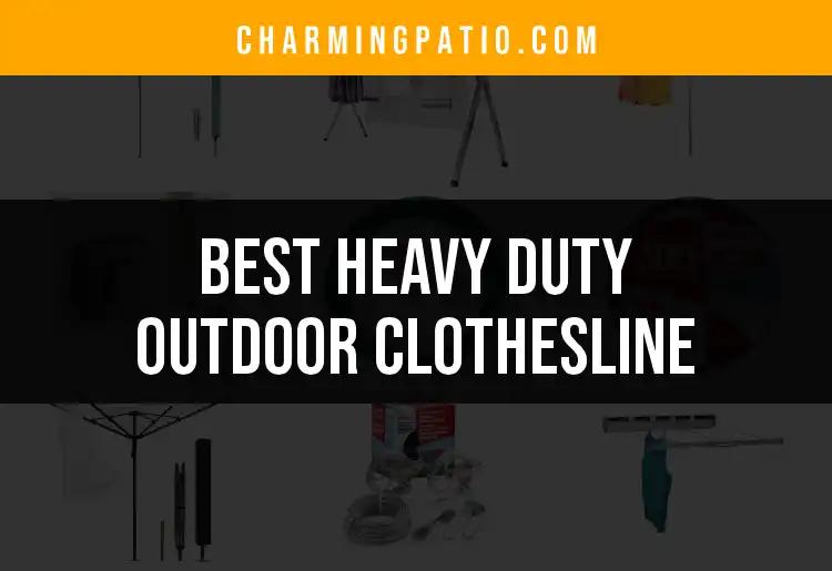 15 Best Heavy Duty Outdoor Clotheslines for Your Garden