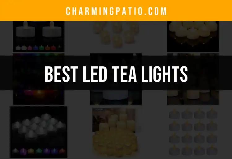 14 Best LED Tea Lights for Your Yard and Patio Magic