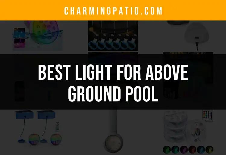 13 Best Lights For Above Ground Pool Enjoyment