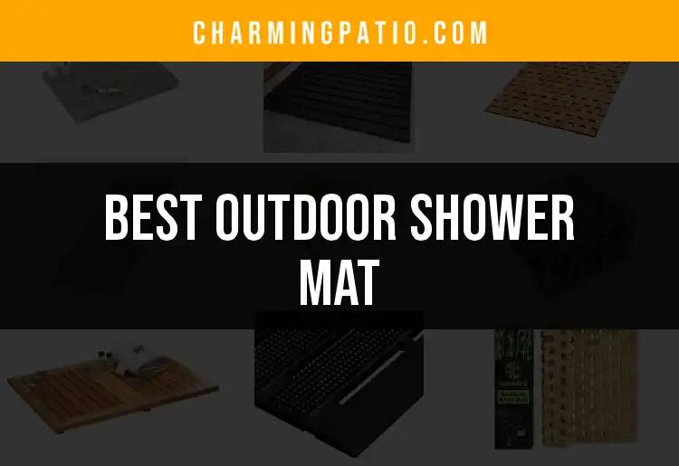11 Best Outdoor Shower Mats for a Relaxing Retreat