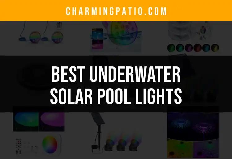 16 Best Underwater Solar Pool Lights for Your Oasis