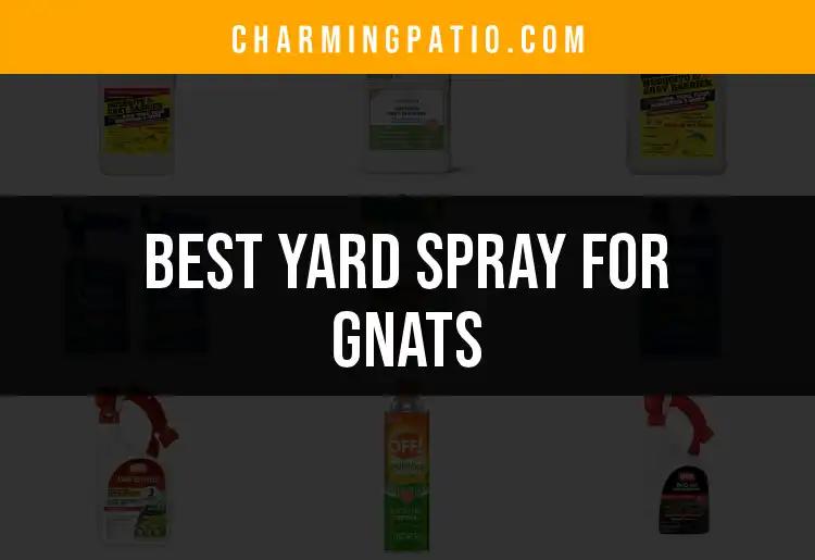 18 Best Yard Sprays for Gnats to Keep Your Garden Blissful