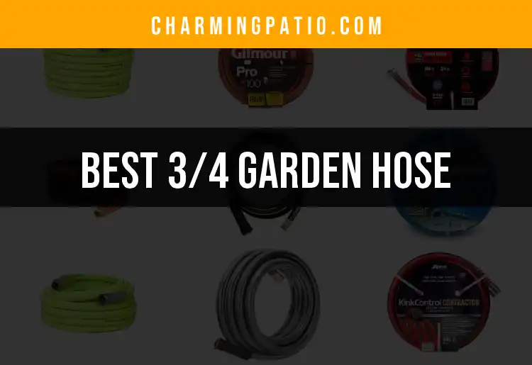 12 Best 3/4 Garden Hoses for Effortless Watering