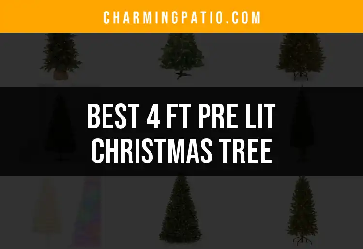 12 Charming 4 Ft Pre Lit Christmas Trees to Brighten Your Home featured