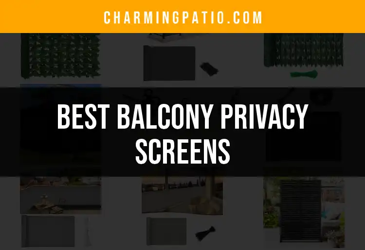 14 Top Balcony Privacy Screens for Your Outdoor Oasis
