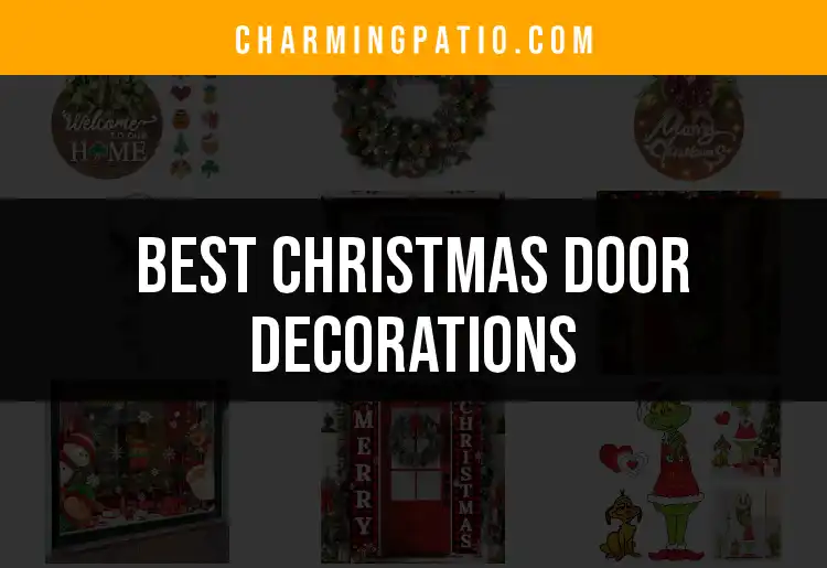15 Stunning Christmas Door Decorations to Elevate Your Entry