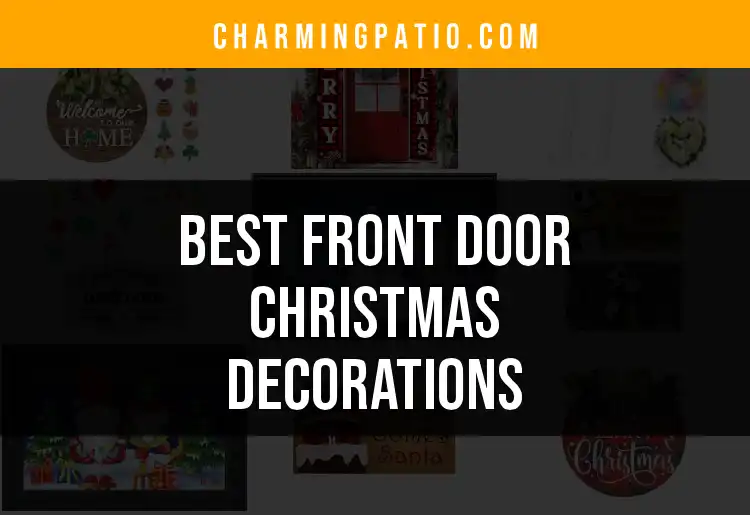 13 Best Front Door Christmas Decorations to Brighten Your Home