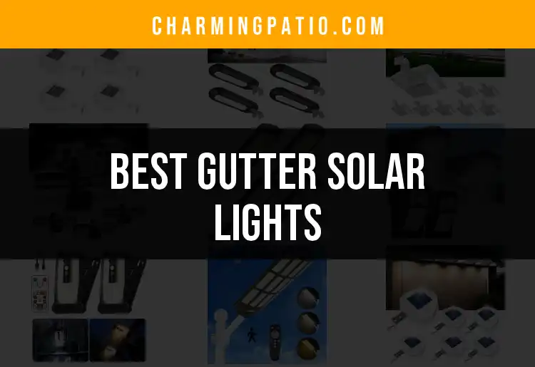 12 Best Gutter Solar Lights for Your Outdoor Oasis