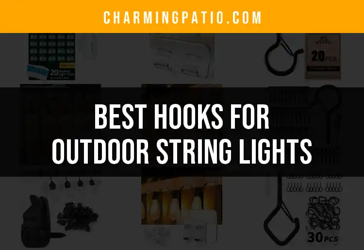 15 Essential Hooks for Outdoor String Lights