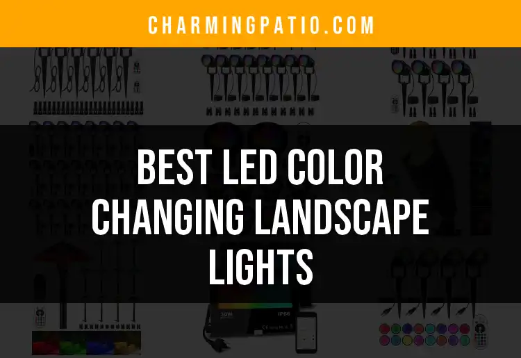 10 Vibrant LED Color Changing Landscape Lights to Brighten Your Space