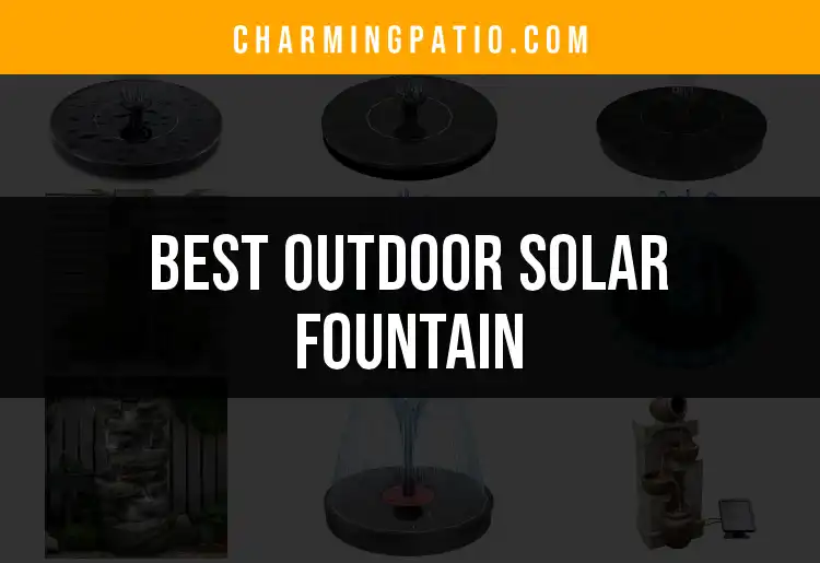 13 Best Outdoor Solar Fountains for Your Garden Bliss